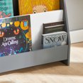 thumbnail image 4 of SoBuy KMB32-HG, Children's Bookcase ,Newspaper Rack with 4 Shelves, 4 of 7