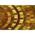thumbnail image 1 of Ahgly Company Machine Washable Indoor Rectangle Transitional Orange Gold Area Rugs, 2' x 3', 1 of 7