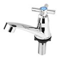 thumbnail image 2 of Qiilu ABS Plastic Single Cold Faucet Water Tap Bathroom Basin Kitchen Sink Accessories, Single Cold Water Tap, 2 of 3