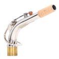 thumbnail image 3 of Partie de Cou de Saxophone, Accessoire d'Instrument Plié Cou de Saxophone Alto Argent pour Performance, 3 of 8