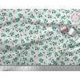 thumbnail image 4 of Soimoi Poly Georgette Fabric Leaves & Floral Artistic Print Sewing Fabric Yard 42 Inch Wide, 4 of 4