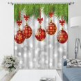 thumbnail image 4 of Abbracc 2x Waterproof Polyester Fabric Bathroom Shower Curtain Panel Decor 9 Hooks Style1, 4 of 9