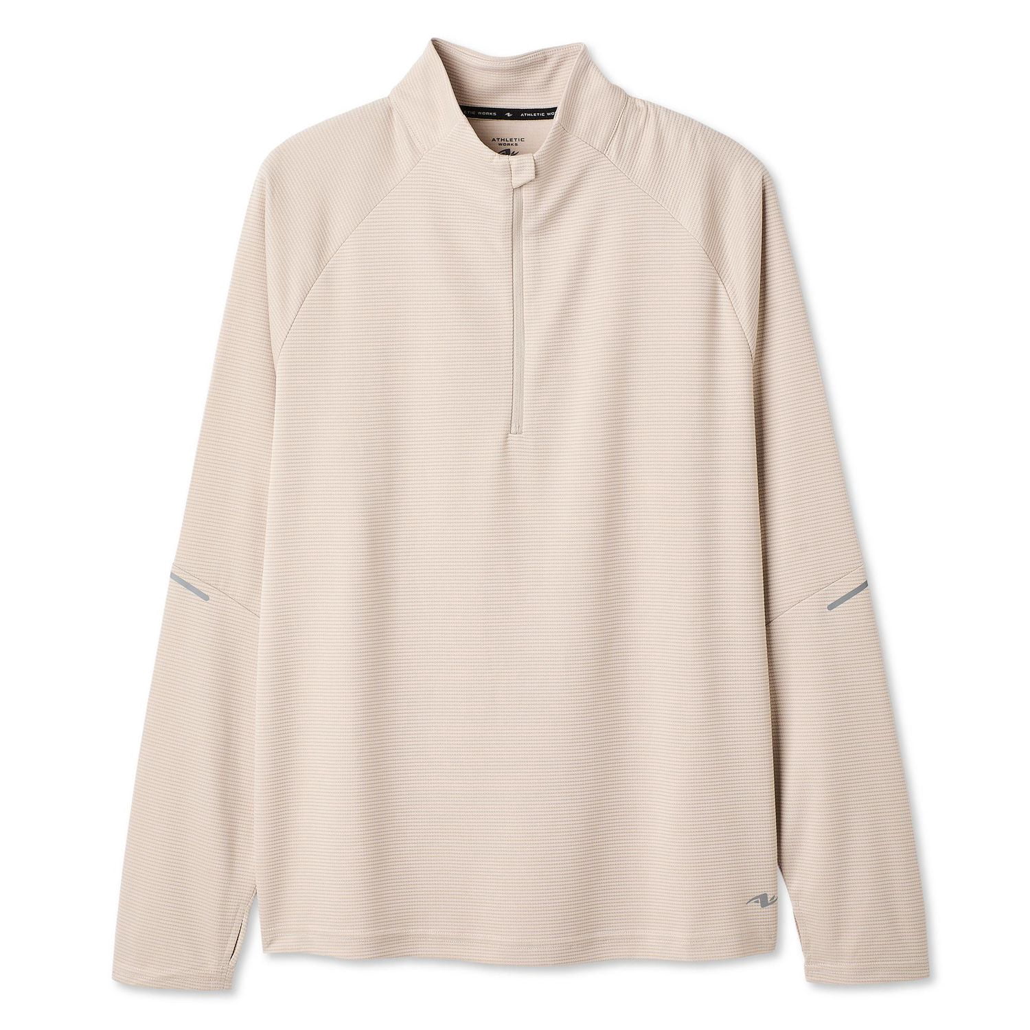 Athletic Works Men's Quarter Zip Top
