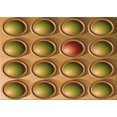 thumbnail image 1 of Ahgly Company Machine Washable Indoor Rectangle Transitional Saddle Brown Area Rugs, 3' x 5', 1 of 7
