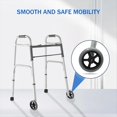 thumbnail image 2 of Roue de Déambulateur, Roues de Déambulateur de Remplacement 5 Pouces, Roues pour Déambulateurs pour Aînés 1 Paire, Roues de Déambulateur et Pieds de Déambulateur,2 x Roue de Déambulateur, 2 of 9