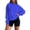 Blue, variant on Women'S Casual Hooded Sweatshirt Soft Comfortable Pullover Fleece Hoodie For Everyday Wear Basic Loungewear Lightweight Versatile Women'S Hoodies & Sweatshirts Hot Pink M