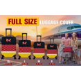 thumbnail image 3 of Luggage Cover Protector Travel Suitcase Covers Protective Skin for Carry On Baggage Fit 25-28 Inch Luggage, 3 of 5