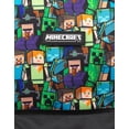 thumbnail image 4 of Minecraft Sac à Dos Noir pour Enfants à Imprimé Intégral, Sac à Dos d'École pour Garçons (Taille Unique), 4 of 4