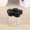 thumbnail image 2 of Bamboohart Rhewides 20Pcs 5ml Glass Bottles Wish Bottles Empty Sample Jars Tiny Glass Jars with Cap for Crafts Wedding Christmas Flower Tea Dried Fruit, 2 of 10