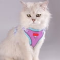 thumbnail image 2 of Sentmoon Harnais pour Chats Laisse pour Chiens et Chats Sans Manches Style Réfléchissant Respirant Laisse Adaptée aux Chats et Chiens Marcheurs en Extérieur, 2 of 7
