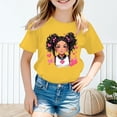 thumbnail image 2 of FhsagQ The 7th Of July Fille Enfant Mignonne Graphique Col Rond Manches Courtes Tee Été Décontracté T-Shirt Fille Printemps The 7th Of July T-Shirts 5T Filles T-Shirts d'Été 5T Pâques Jaune 9-10 Ans, 2 of 5