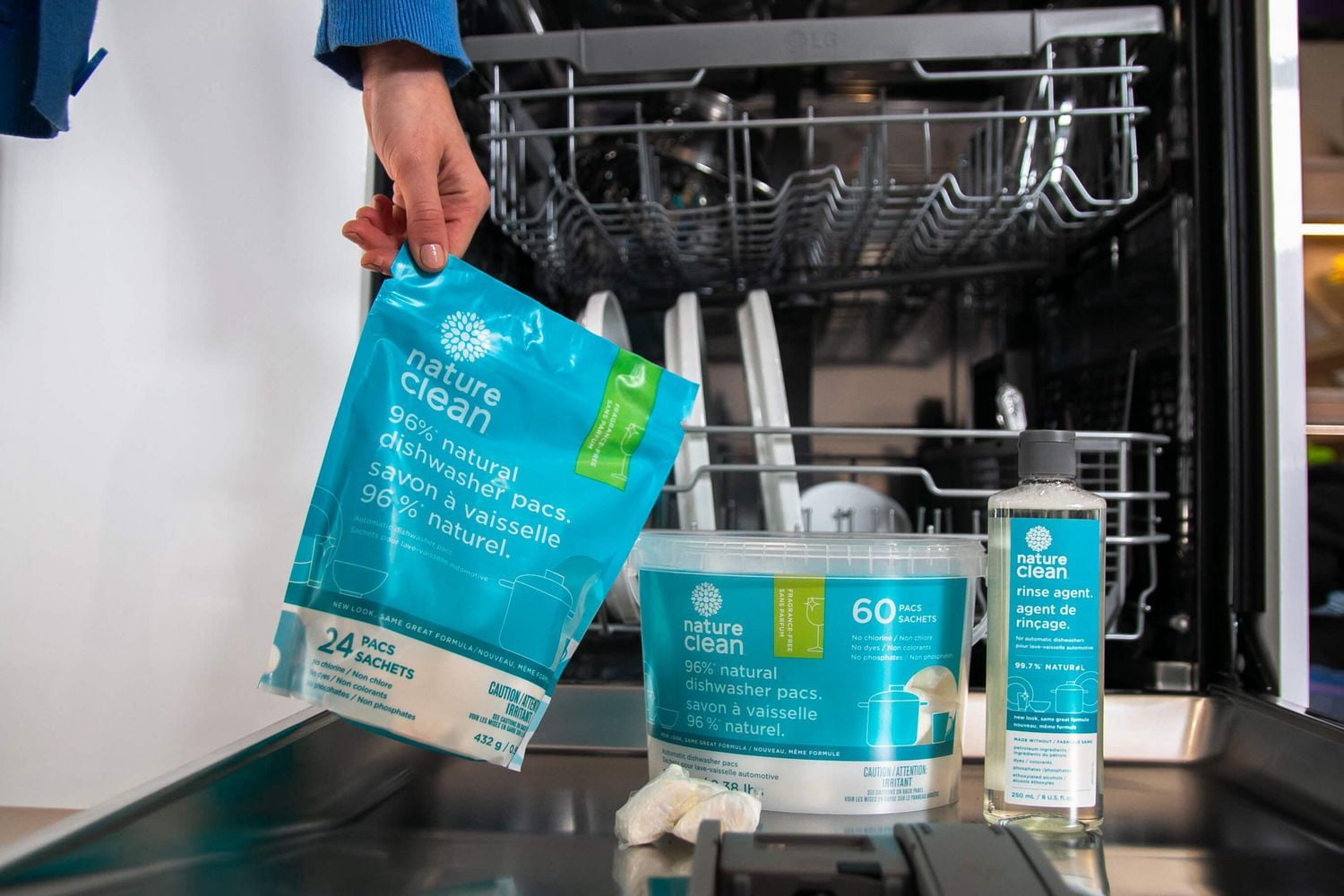 Nature Clean Sachets Pour Lave-Vaisselle Naturels à 96%