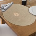 thumbnail image 3 of Jute Traided Rond Placemat Plain 15 X 15 - Ensemble De 12, 3 of 3