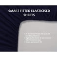 thumbnail image 3 of 500 Thread Count 4 Piece Quality Sheet Set 30 Inch Deep Pocket 100% Egyptian Cotton Solid Pattern, 3 of 4