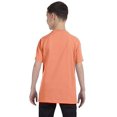 thumbnail image 3 of Hanes Authentic TAGLESS Kid`s Cotton T-Shirt, L, Candy Orange, 3 of 4