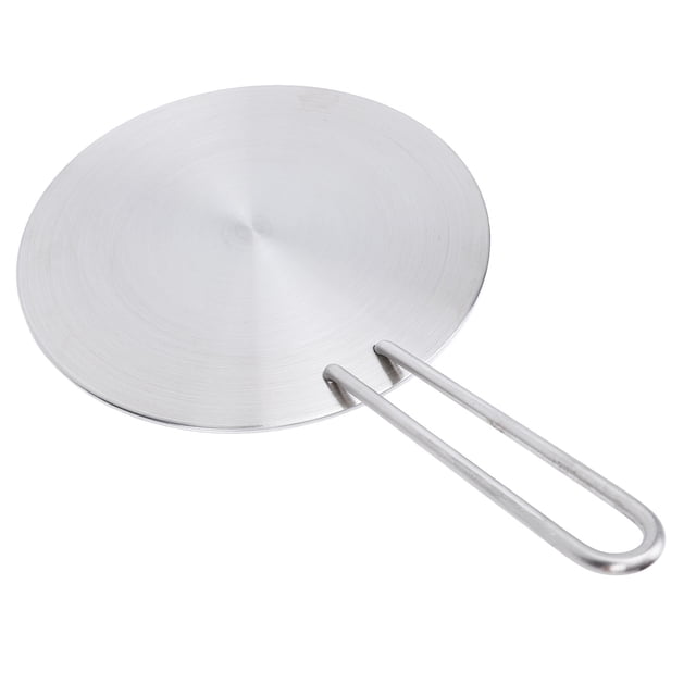 Stainless Steel Heat Induction Diffuser Plate Induction Hob Converter Plate Induction Adapter Plate for Electric Gas Stove Electric Ceramic Stove Cooking Cooktop Converter