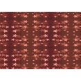 thumbnail image 1 of Ahgly Company Tapis d'Intérieur Rectangulaire Transitionnel Lavable à la Machine, Rouge Pamplemousse, 2 Pieds x 5 Pieds, 1 of 7