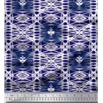 thumbnail image 1 of Soimoi Cotton Cambric Fabric Check & Geometric Print Fabric by Yard 42 Inch Wide, 1 of 5