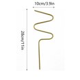 thumbnail image 2 of Small Metal Trelli For Potted Plants Gold Trelli For Climbing Plants Indoor Mini Trelli For Potted Plants Support Stake House Plants Trelli For Garden Potted, 2 of 3