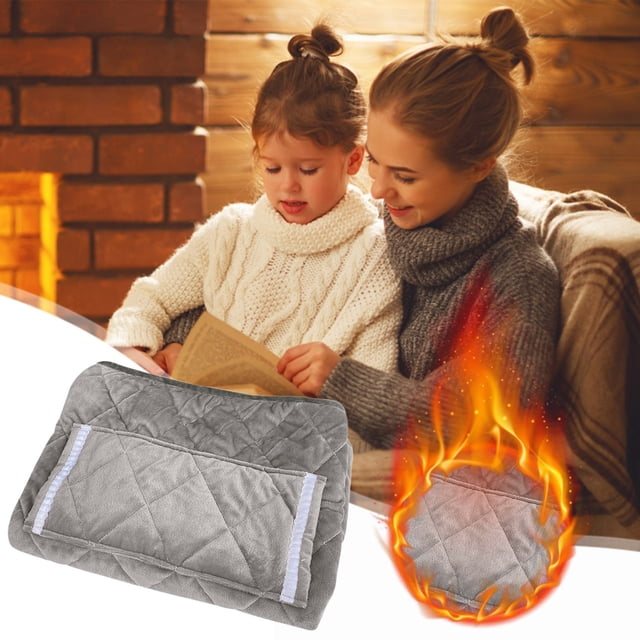 Tyidzon Heated Blanket 5V Low-Voltage Heating Blanket USB Blanket Multi-Functional Hand Warmer Knee Blanket Office Lunch Break Heating Blanket Cover Blanket