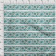 thumbnail image 3 of oneOone Silk Tabby Fabric Leaves & Floral Block Decor Fabric Printed BTY 42 Inch Wide, 3 of 4
