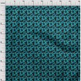 thumbnail image 4 of oneOone Viscose Jersey Fabric Triangle Geometric Printed Craft Fabric BTY 60 Inch Wide, 4 of 5