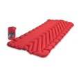 thumbnail image 2 of Klymit Matelas de Couchage 06LIRD02D Isolé Static V Luxe; Gonflable; Gonflage Manuel à l'Aide de la Respiration; Conception à Chambre en V; Rouge; Tissu Polyester 75D; Poids de 32 Onces; Valeur R 5.5/ASTM 2.4, 2 of 3