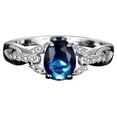 thumbnail image 2 of Heliisoer Women's Fashion Creative Diamond And Gemstone Style, 2 of 6