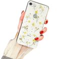 thumbnail image 1 of iPhone 7 Case Dry Flower Liquide Giliter Soft Slim Shockproof Cover Apple iPhone 7 Case Cover - Yellow, 1 of 5