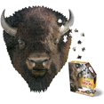 thumbnail image 1 of I AM Bison 300 Piece Animal Head-Shaped Jigsaw Puzzle, 1 of 2