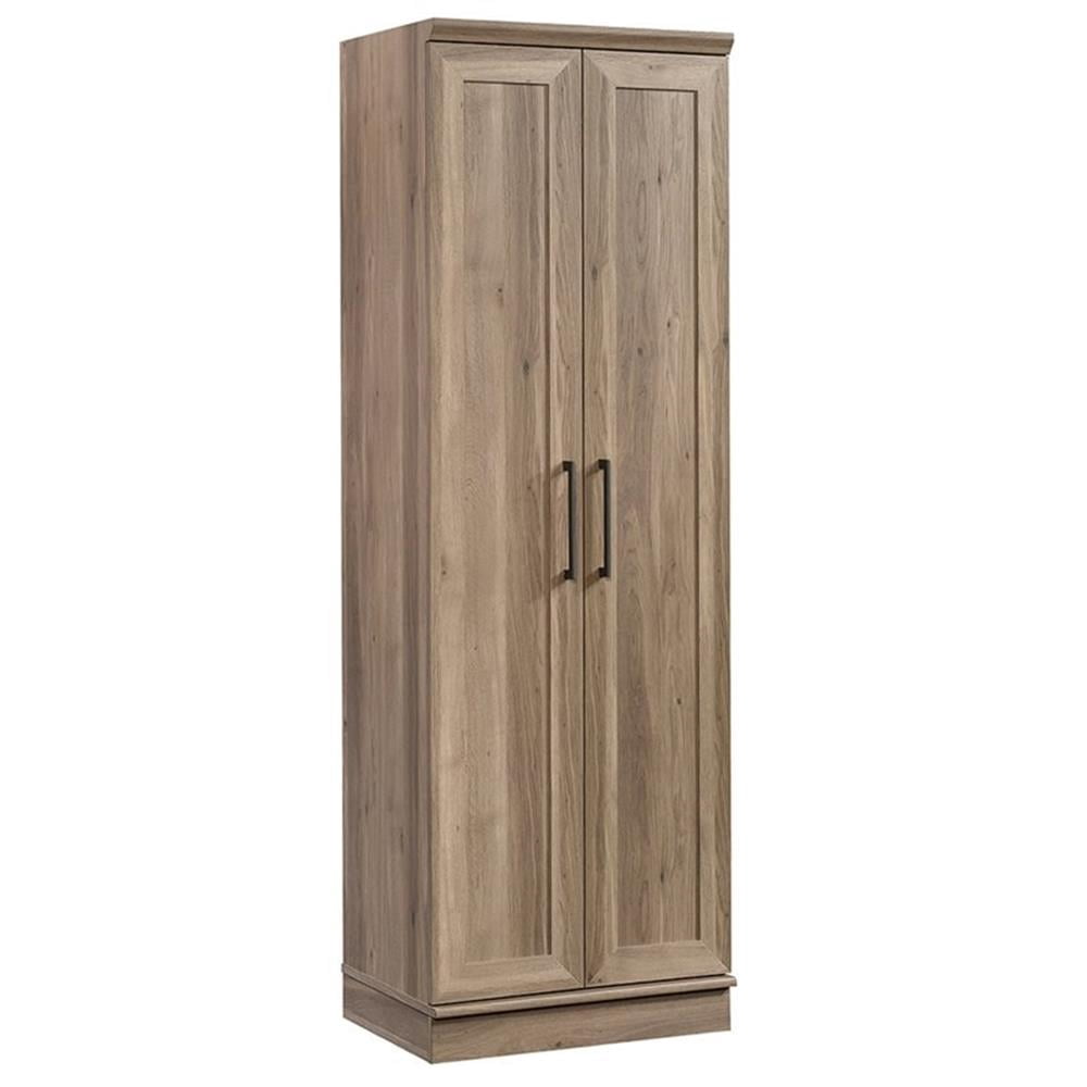 Bowery Hill Armoire de Rangement en Bois d'Ingénierie, Fini Chêne Sel
