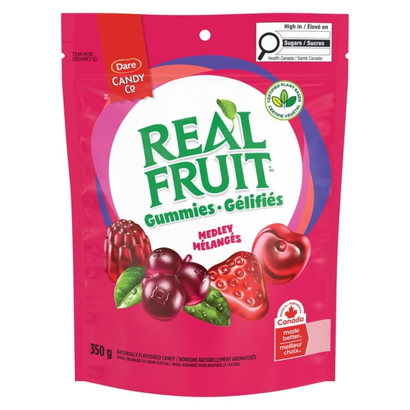 Dare REALFRUIT Medley Gummies, 350g