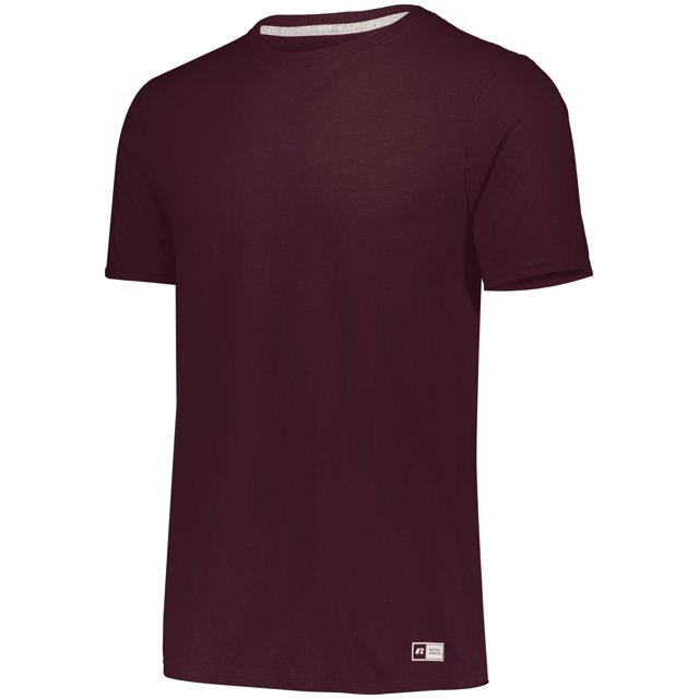 Russell Athletic Jeune Essentiel 60/40 Performance T-Shirt, XL, Marron