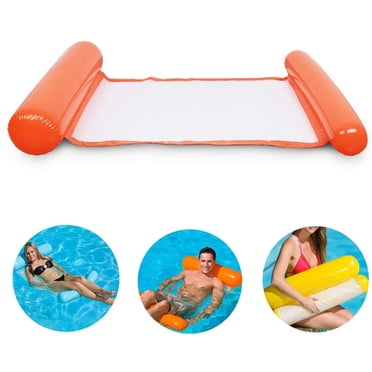Pool Floats, Pool Noodles Floats for Adults, Floats for Swimming Pool, Inflatable 4-in-1 Lemon Pool