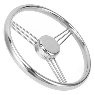 Volant de Bateau 13.5 Po en Acier Inoxydable Performance Prouvée