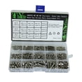 thumbnail image 1 of CTIRCHIU Kit de Vis Assorties 480 Pcs en Acier Inoxydable 304 Tailles Métriques pour Appareils Ménagers, 1 of 3