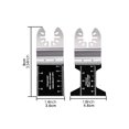 thumbnail image 2 of 2pcs Universal Oscillating High Carbon Steel Tool Multitool Saw Metal Sheet Power Tool Accessory Dual Metal, 2 of 7