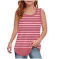 thumbnail image 1 of RXIRUCGD 2025 Vêtements d'Été pour Enfants Filles Décontracté Sans Manches Col Rond Imprimé, 1 of 5