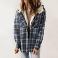 thumbnail image 1 of LSLJS Women's Large Collar with Lace Up Waistband Leather Jacket with Patchwork Slim Fitting Long SleevedJacket, 1 of 7