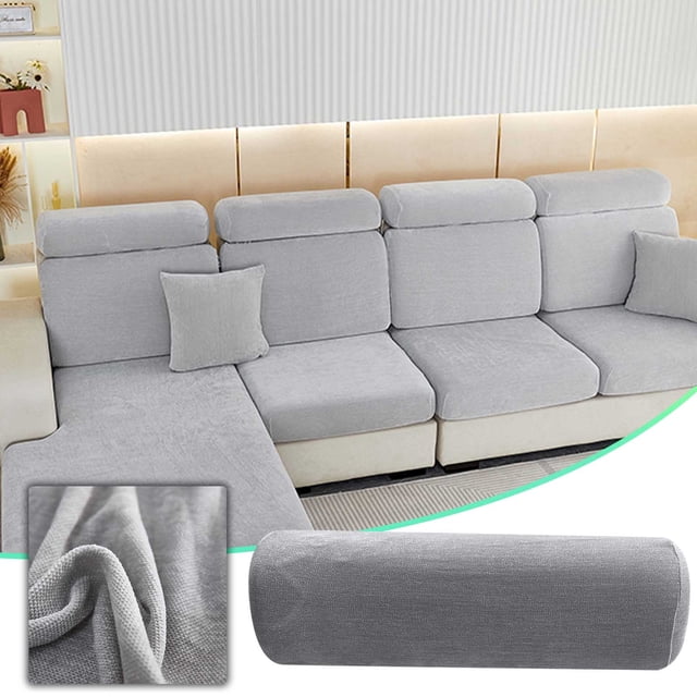Yhmxh Pillow Covers Throw Pillow Covers Pillow Protector Universal Leather Covered Sofa 2025,Wear-resistant,Highly Elastic,Non Slippery,Elastic Fiber,Universal Protection Furniture Sofa Cushion