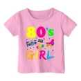 thumbnail image 4 of Chandail à Manches Longues pour Enfants Filles Tenues pour Tout-Petites Fille Carnaval pour Enfants Couleur Imprimée Col Rond T-Shirt à Manches Courtes, 4 of 4