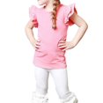 thumbnail image 1 of Toddler Girl Ruffles Sleeve T-shirt, 1 of 4