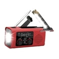 thumbnail image 3 of BELOVING Emergency Radio Compact Multifunctional Weather Radio for Home Hiking Indoor red, 3 of 9