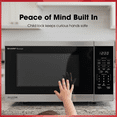 thumbnail image 3 of SHARP SMC1464KSC Carousel® Countertop Microwave Oven, Inverter Technology, 1.4 Cu. ft., 1100W, Stainless Steel, Sensor Cooking, Compact Design, 3 of 11