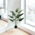 thumbnail image 4 of Mainstays Artificial Banana-Leaf Tree Pot, 4 of 6