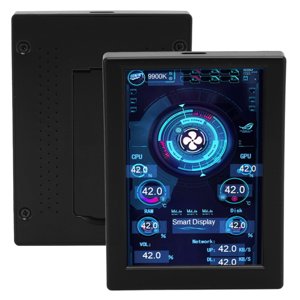 Moniteur informatique Temp 3.5 1 cm IPS Type C Éditeur de thème rotatif sans gradation CPU Moniteur de données pour le châssis de bureau