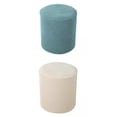 thumbnail image 1 of Tabouret Extensible avec Pouf Rond er Coulissant Inclut ion de Meuble avec Fond Extensible pour Salon, Support P 2 Pcs, 1 of 3