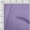 thumbnail image 2 of oneOone Tissu Popeline de Coton Violet, Matériau de Robe Rétro Minimaliste, Tissu Imprimé au Mètre, 42 Pouces de Large, 2 of 5