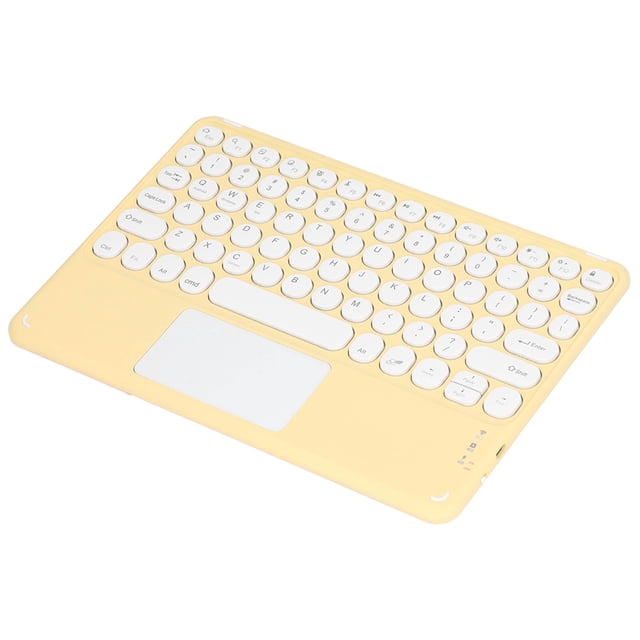 Smart Touch Keyboard, 13 Shortcut Keys Multi Device Ultra Thin Ergonomic Design Keyboard Computer Keyboard With USB Charging Cable For Smartphones Tablets Laptops