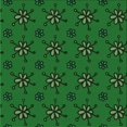 thumbnail image 1 of Ahgly Company Tapis d'Intérieur Lavable en Machine Carré Vert Émeraude Profond, 6 Pieds Carré, 1 of 7